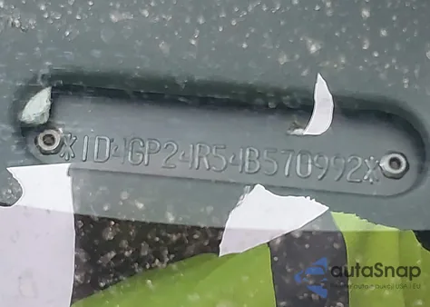 2004 Dodge Grand Caravan Se из США, поврежденный, VIN 1D4GP24R54B570992